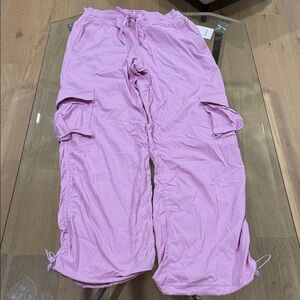 NWT Lululemon Athletica Light Pink/purple Dance Studio Relaxed fit  Cargo Pants